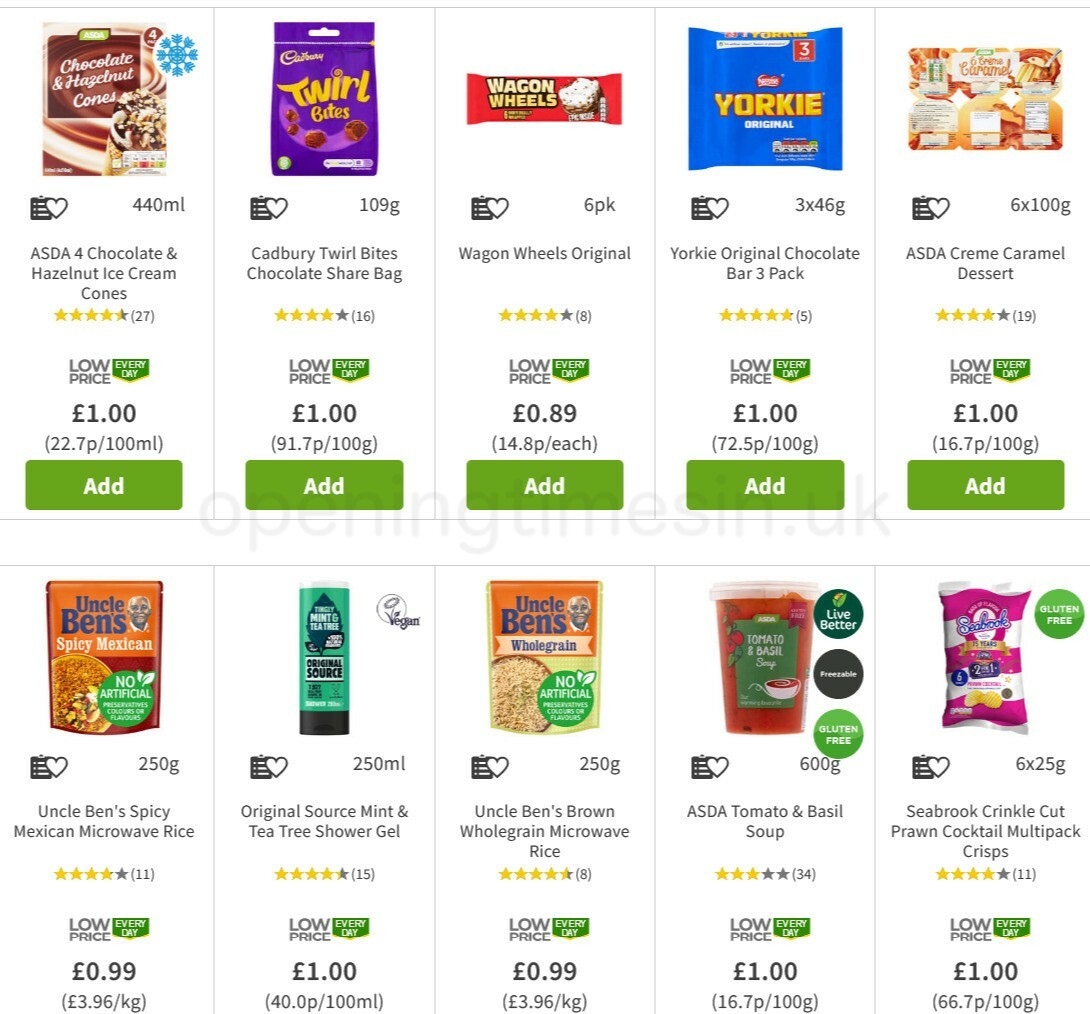 ASDA Offers from 11 March