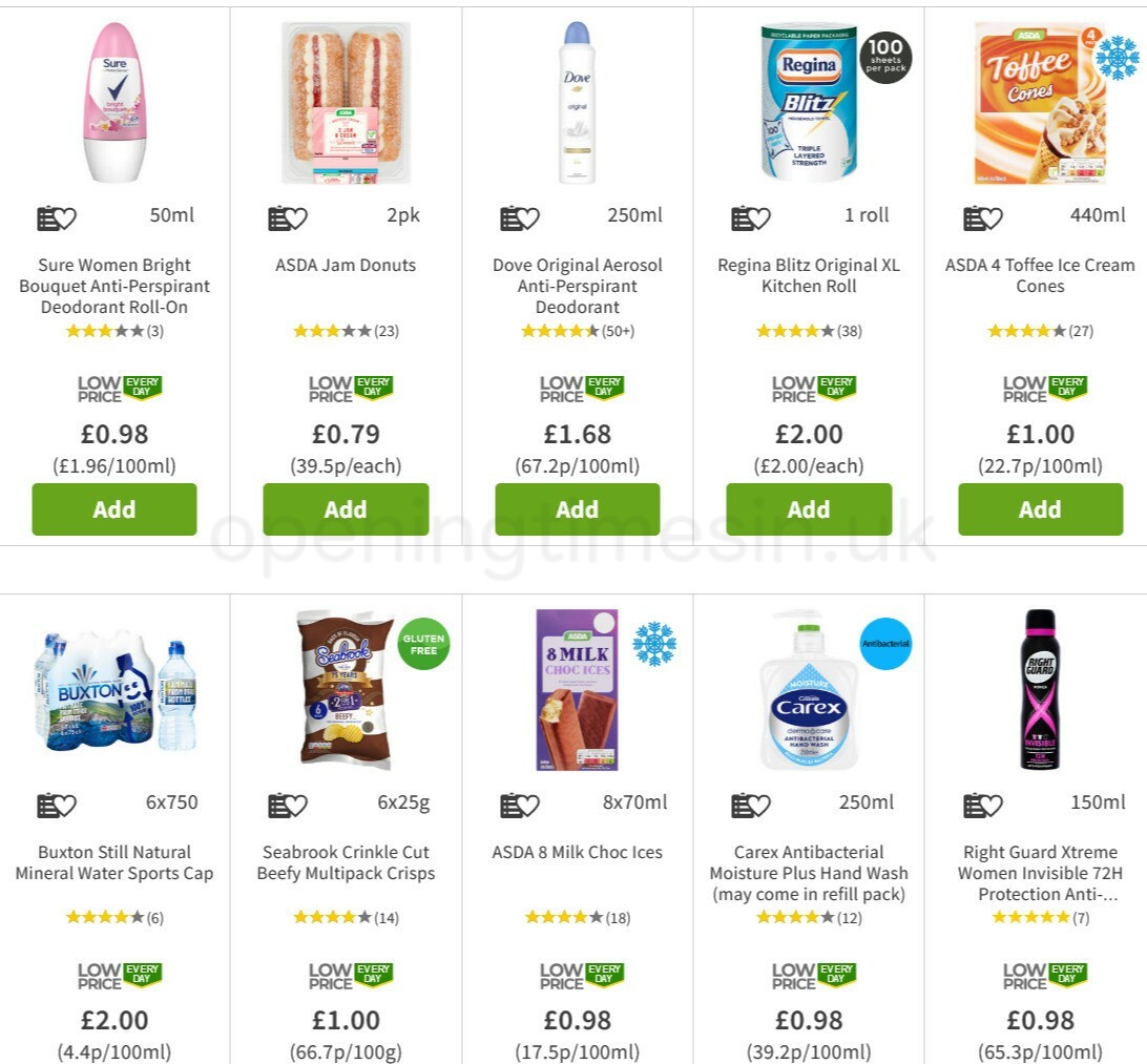 ASDA Offers from 11 March