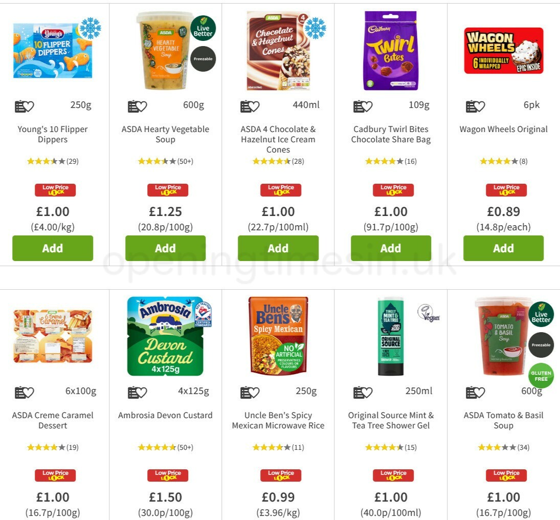 ASDA Offers from 19 March