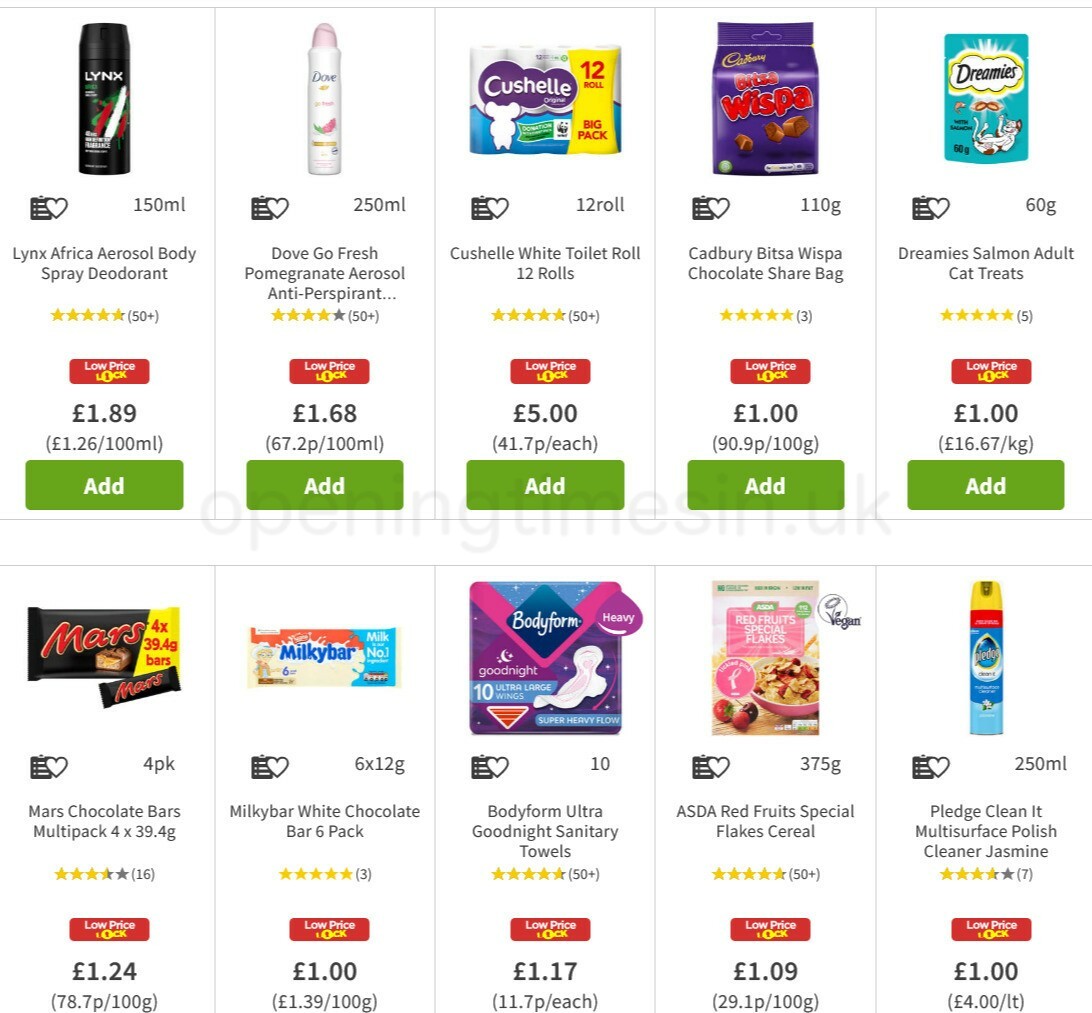 ASDA Offers from 19 March