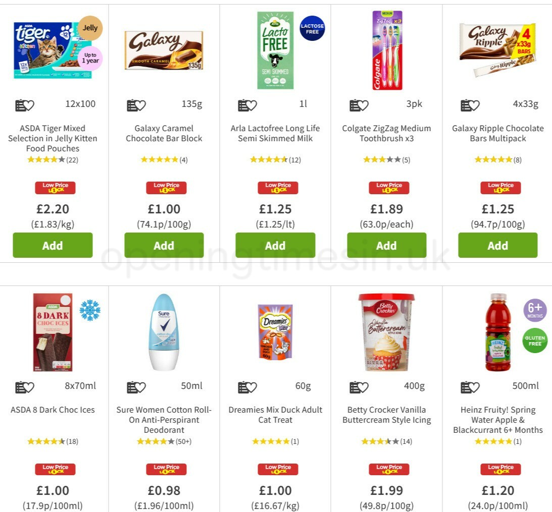 ASDA Offers from 19 March