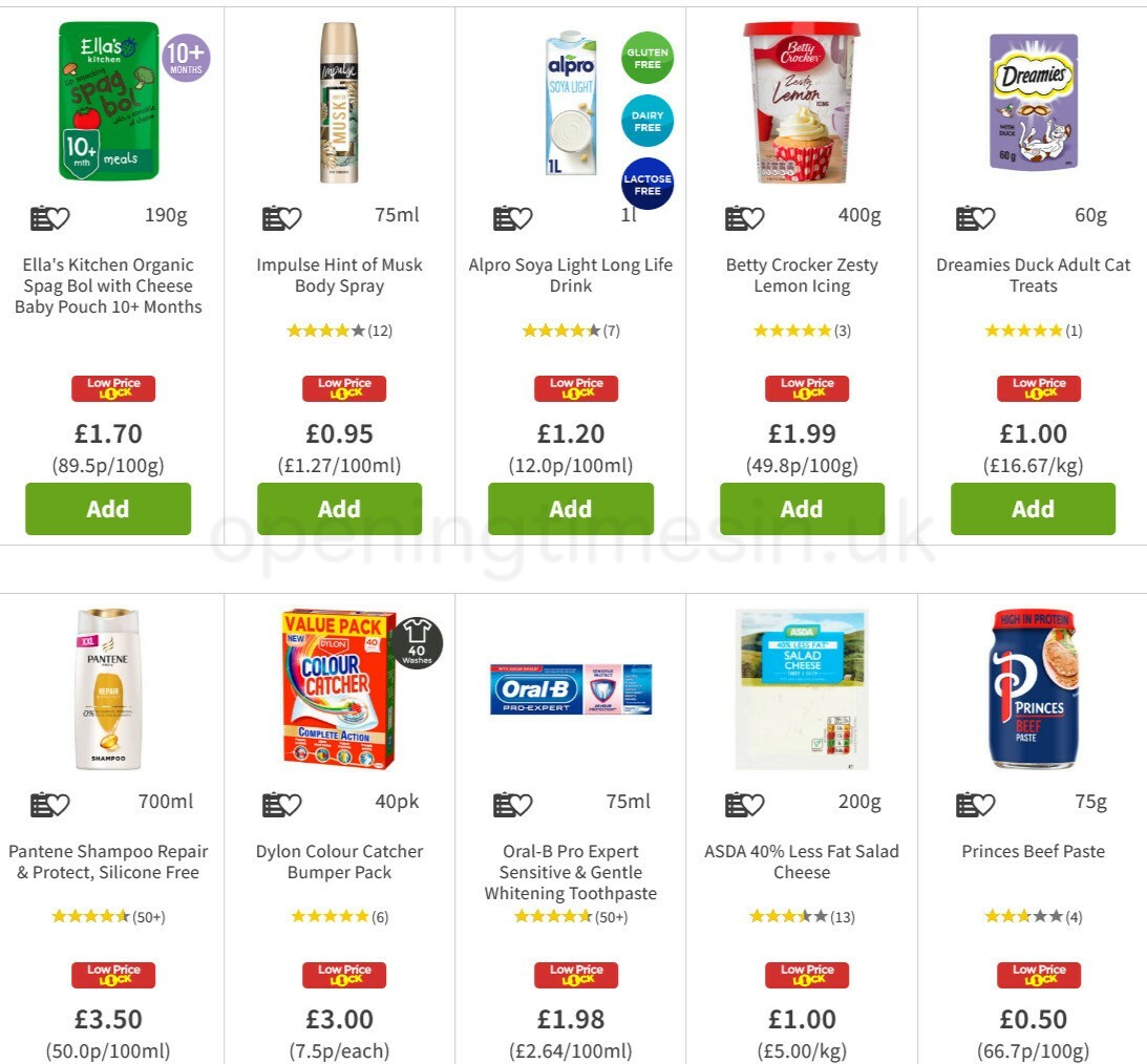 ASDA Offers from 19 March