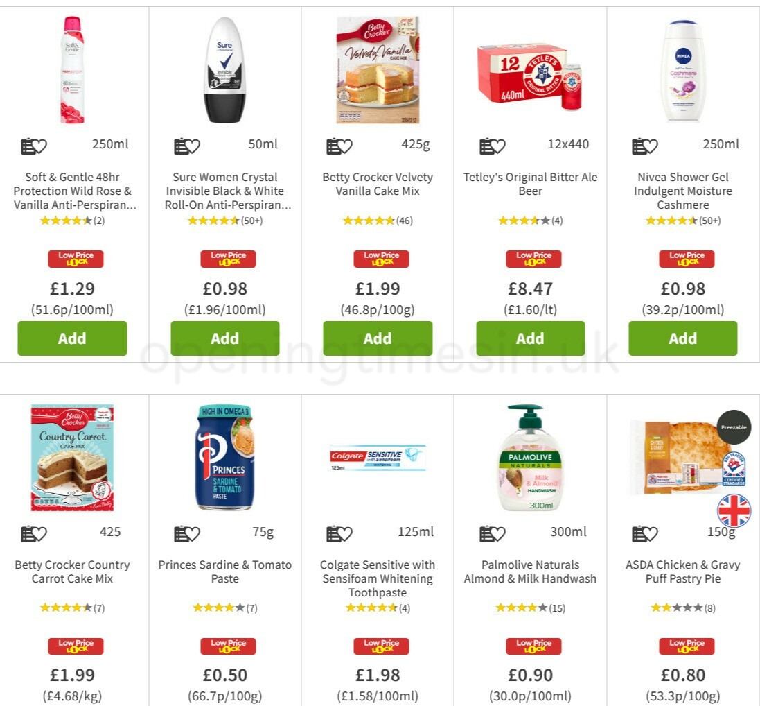 ASDA Offers from 19 March