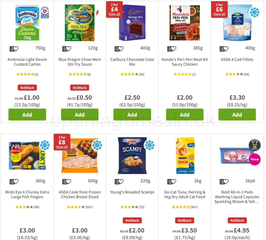 ASDA Offers from 19 March