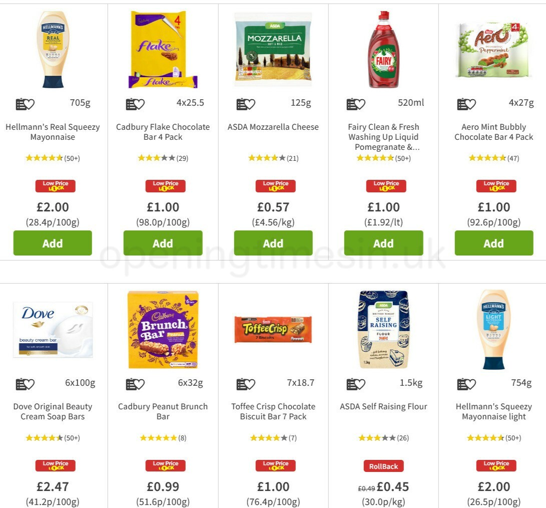 ASDA Offers from 19 March