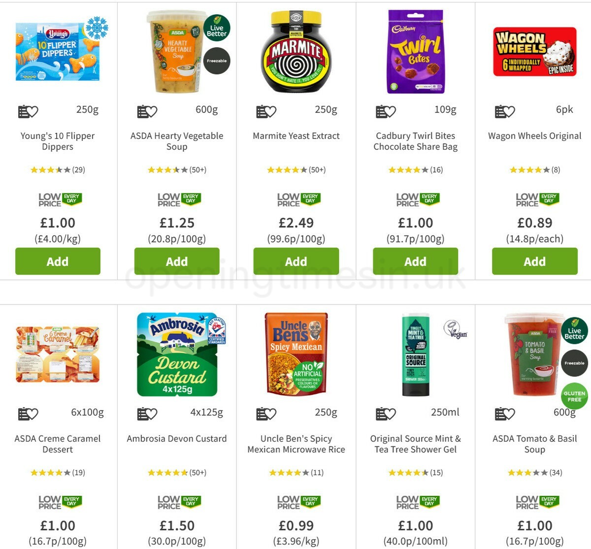 ASDA Offers from 26 March