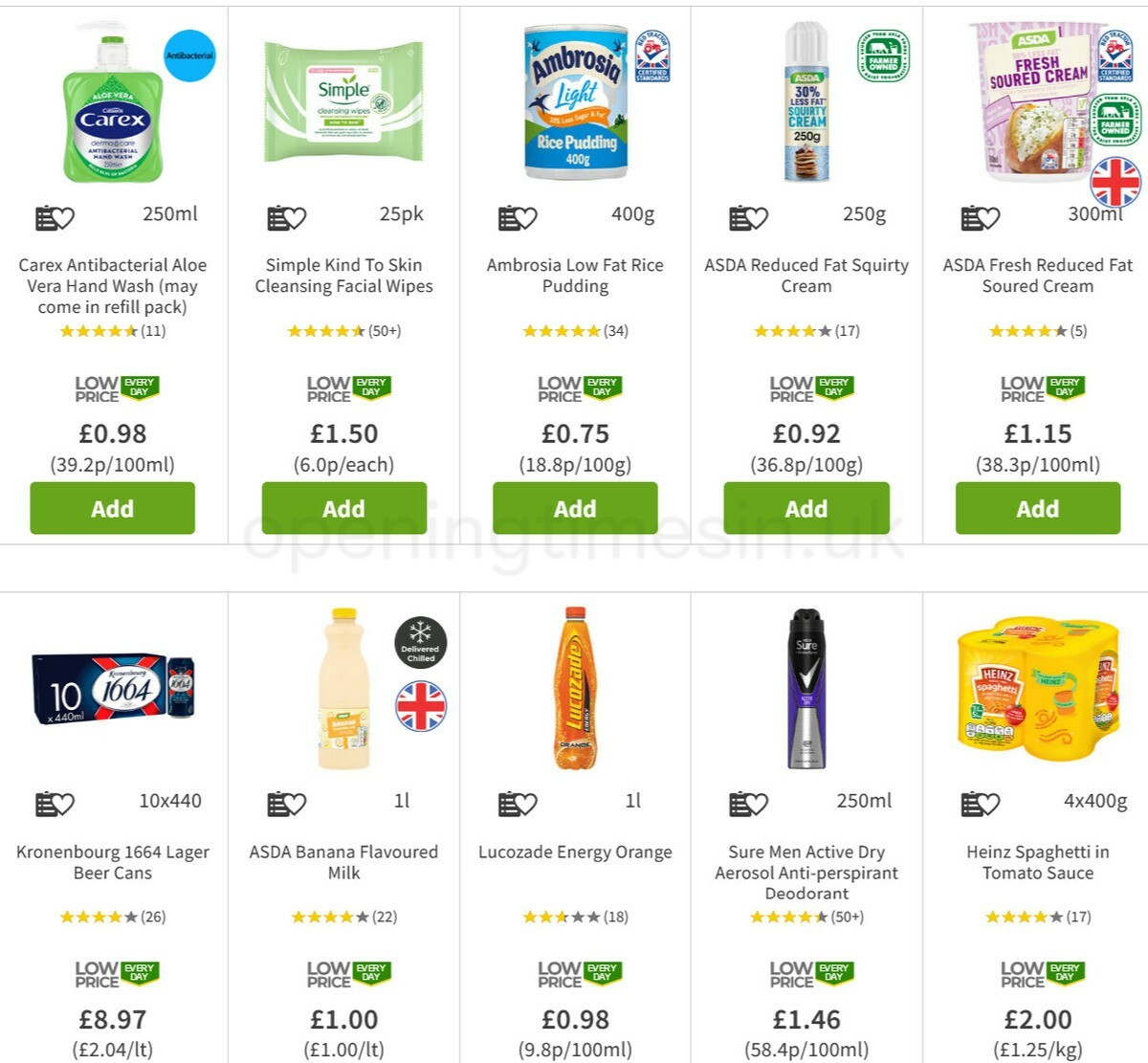 ASDA Offers from 26 March