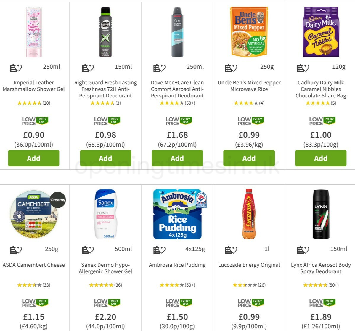 ASDA Offers from 26 March