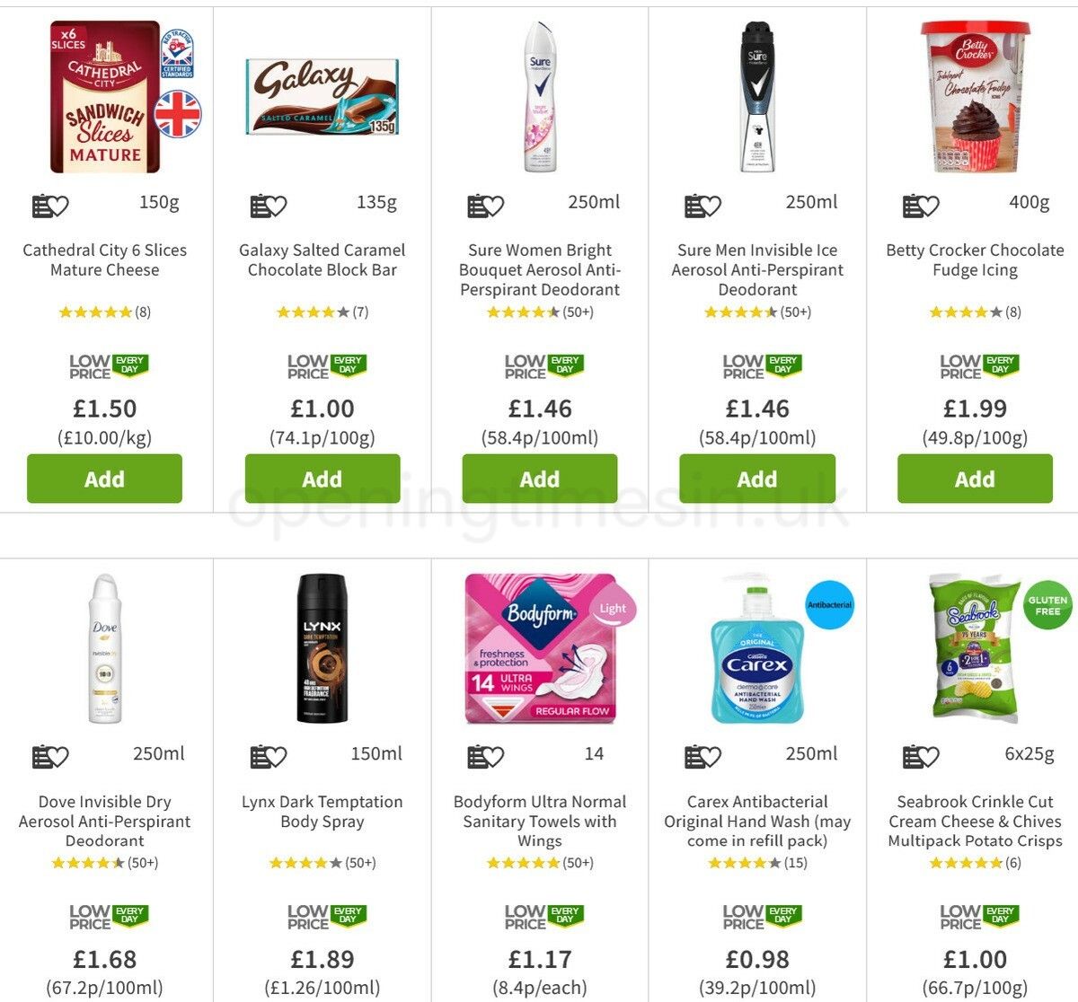 ASDA Offers from 26 March