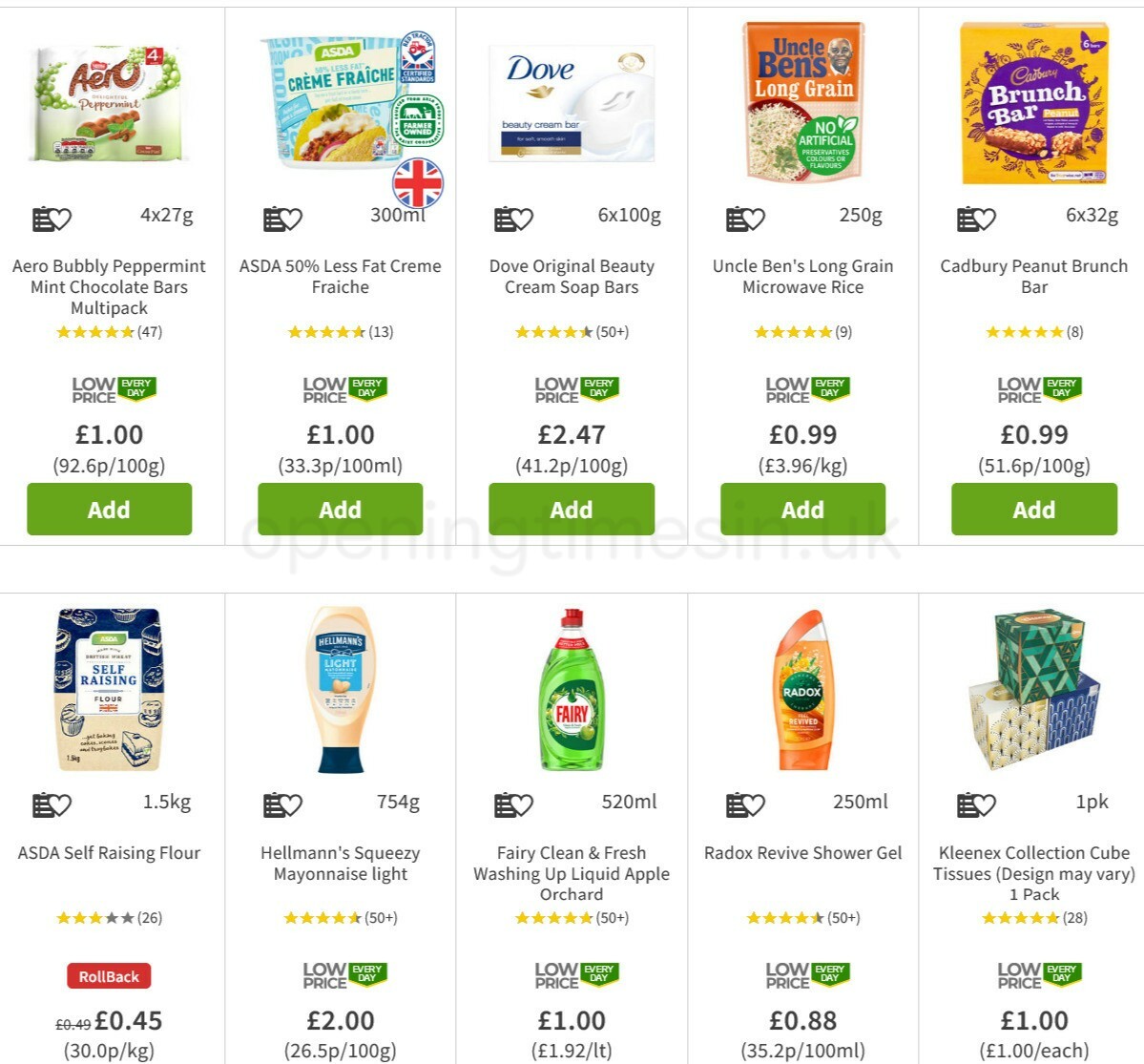 ASDA Offers from 26 March