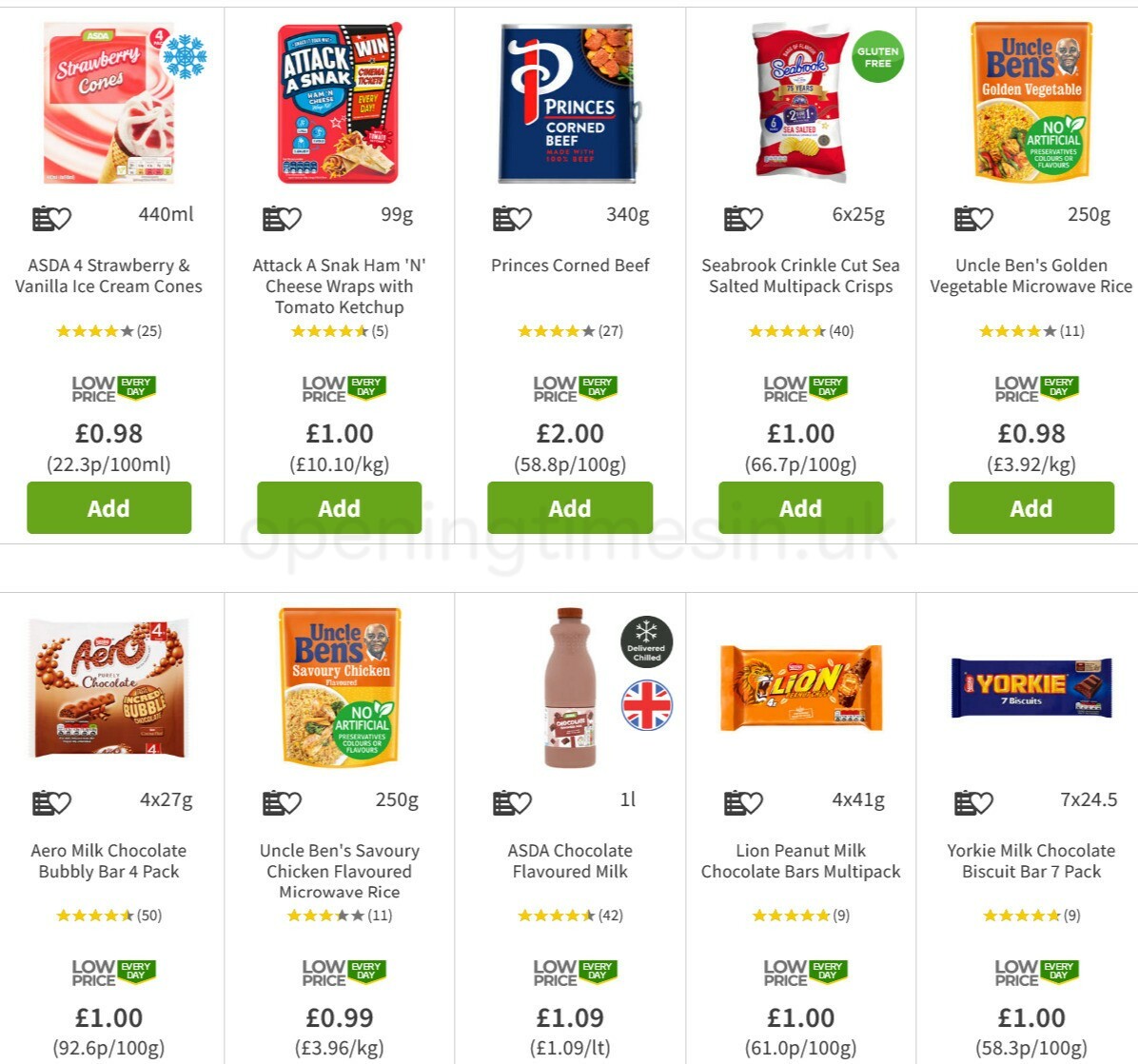 ASDA Offers from 26 March