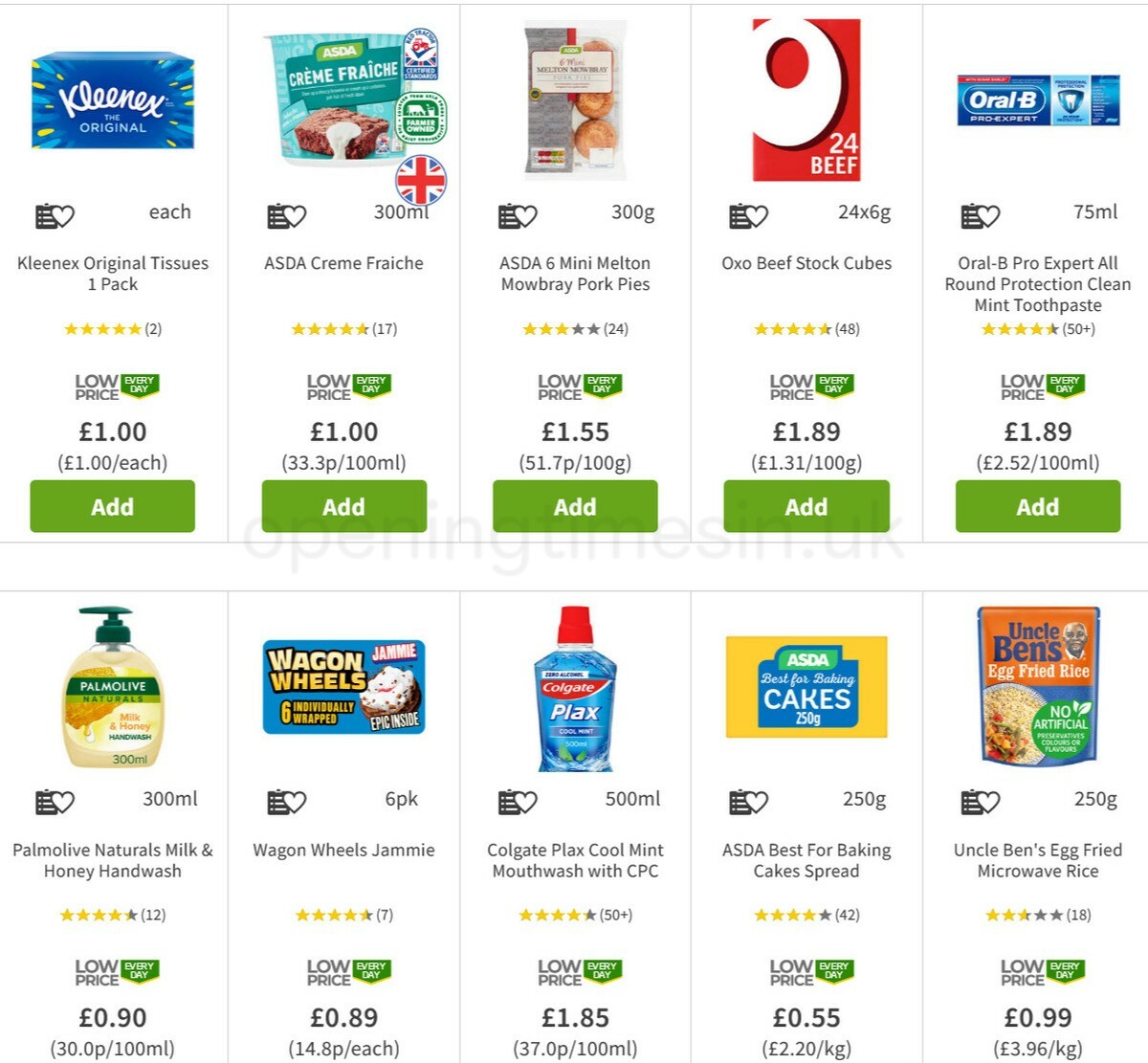 ASDA Offers from 26 March