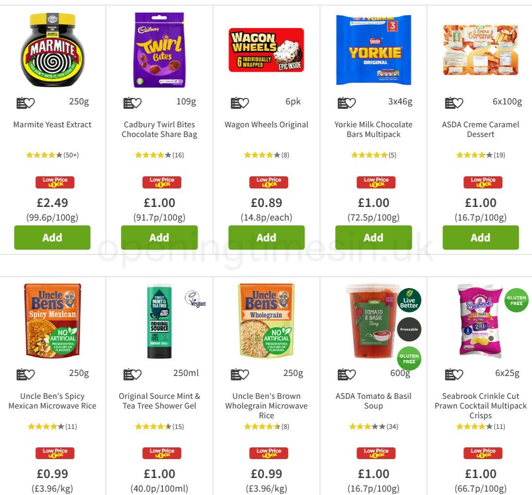 ASDA Offers from 16 April