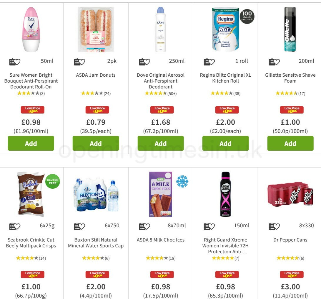 ASDA Offers from 16 April