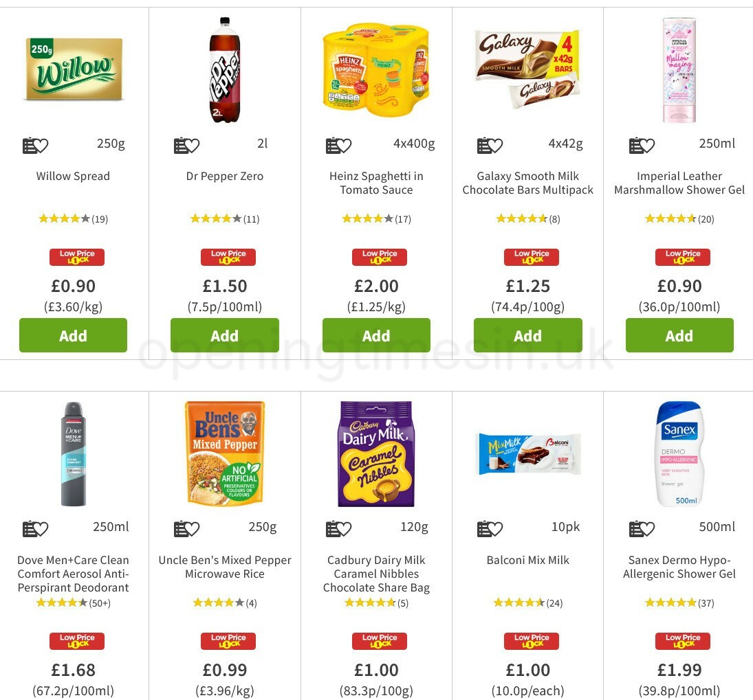 ASDA Offers from 16 April