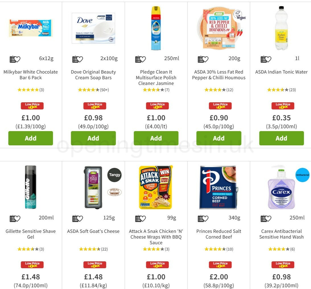 ASDA Offers from 16 April