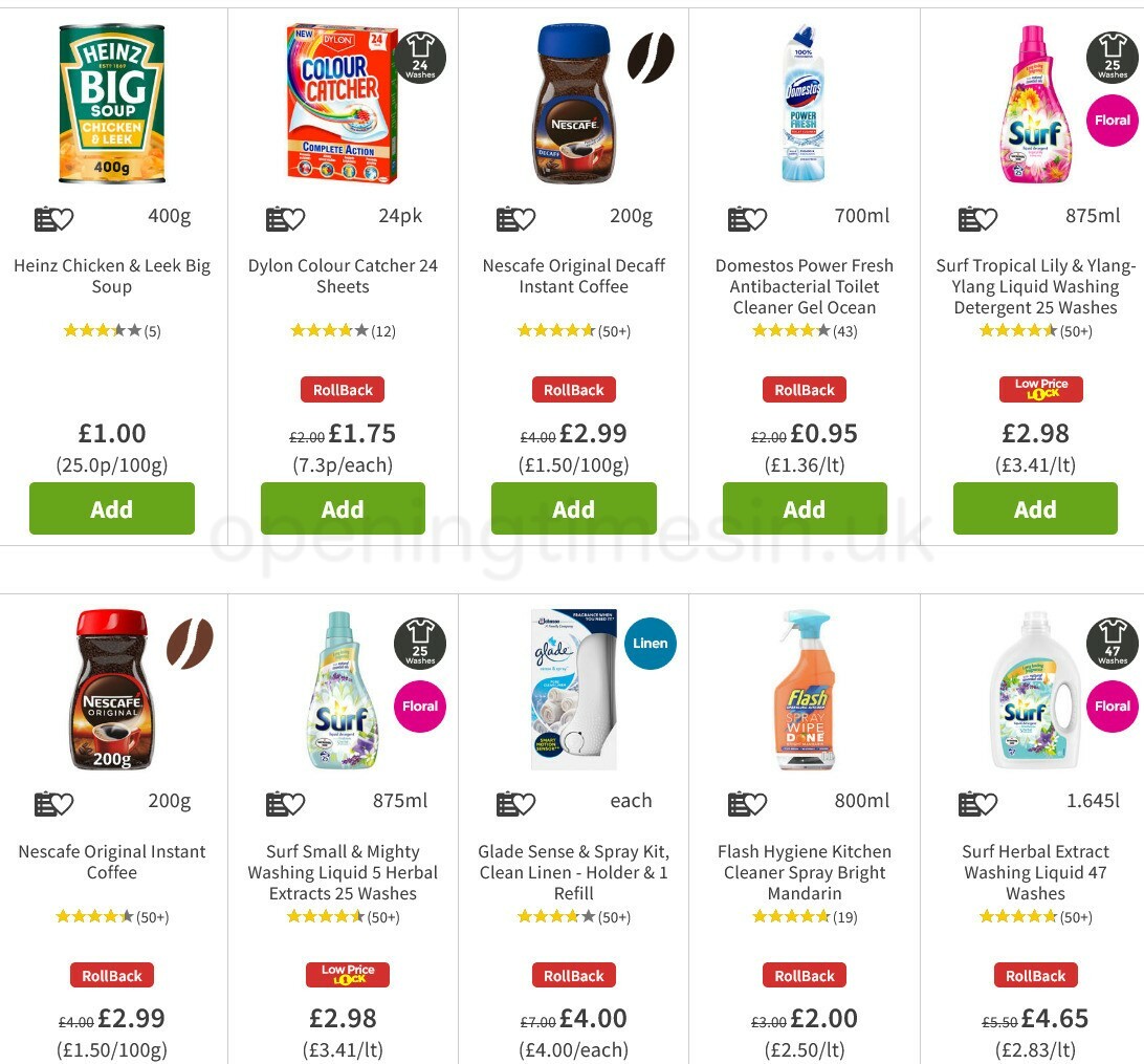 ASDA Offers from 16 April