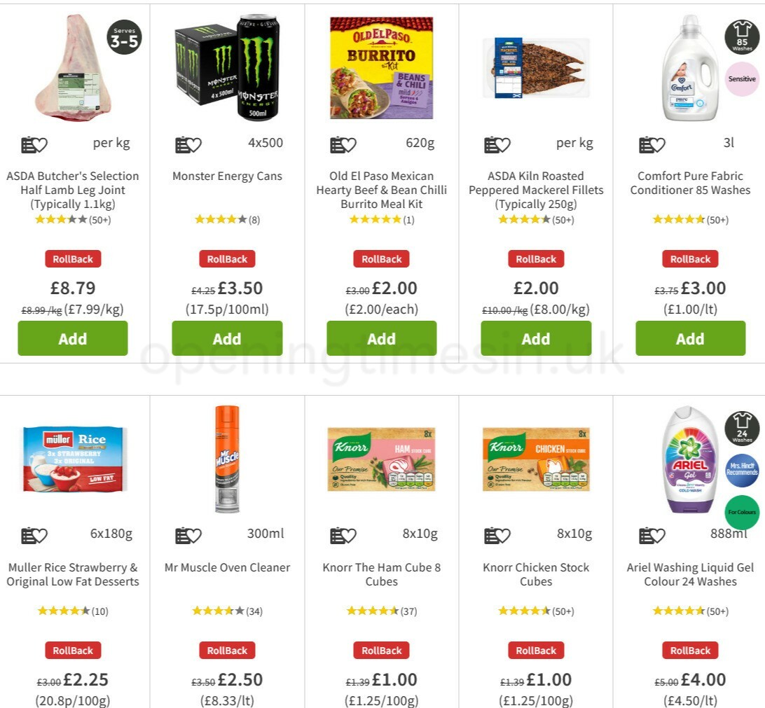 ASDA Offers from 30 April