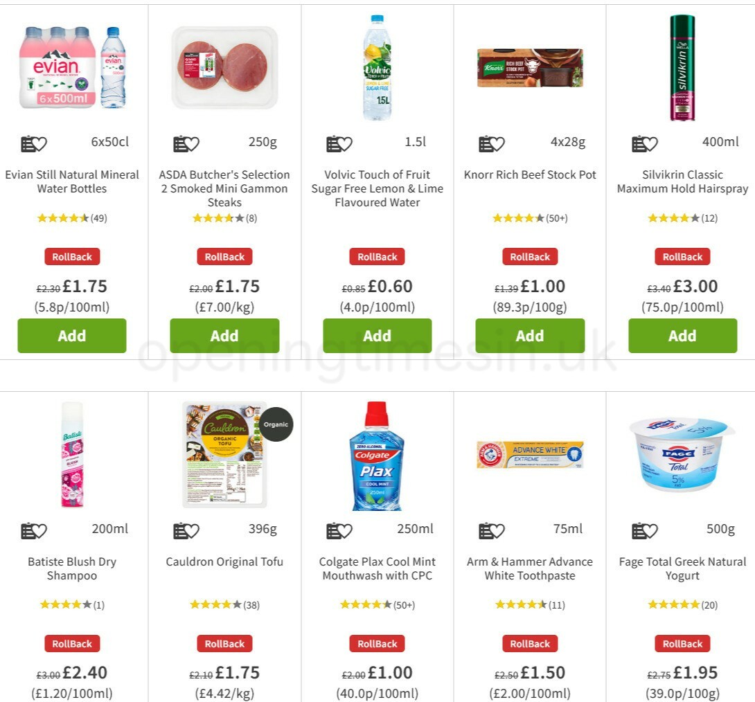 ASDA Offers from 30 April