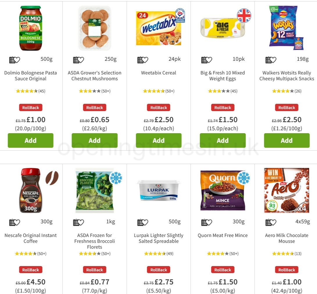 ASDA Offers from 30 April