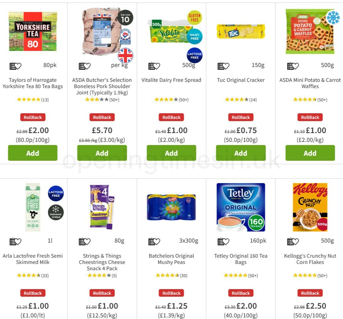 ASDA Offers from 30 April