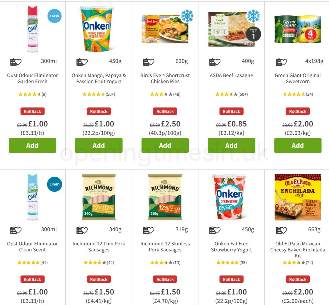 ASDA Offers from 30 April