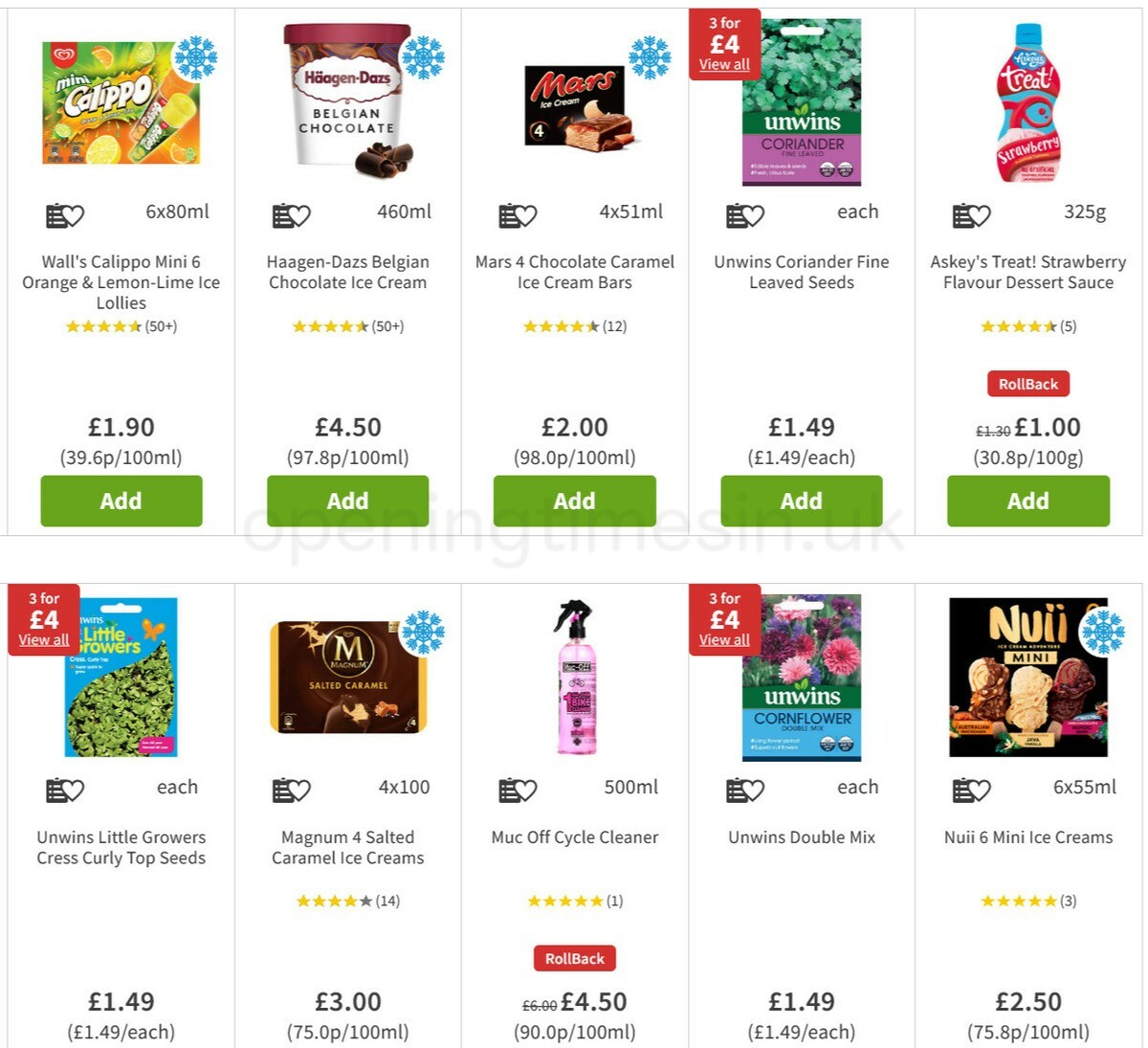 ASDA Offers from 7 May