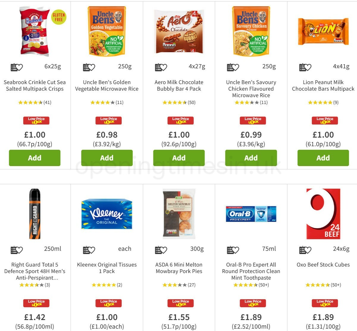 ASDA Offers from 7 May