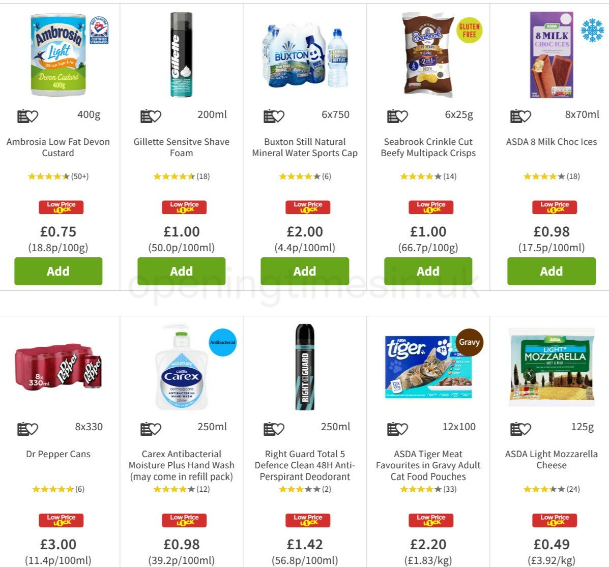 ASDA Offers from 7 May