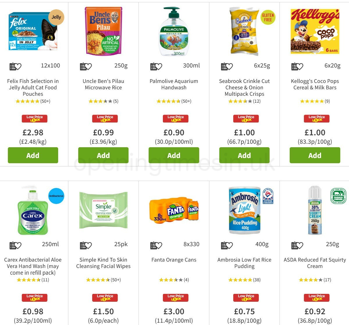 ASDA Offers from 7 May