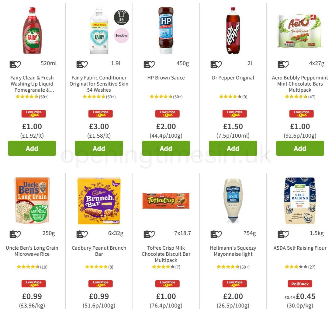 ASDA Offers from 14 May