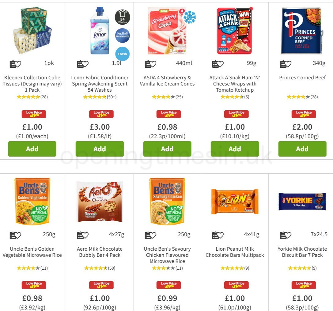 ASDA Offers from 14 May