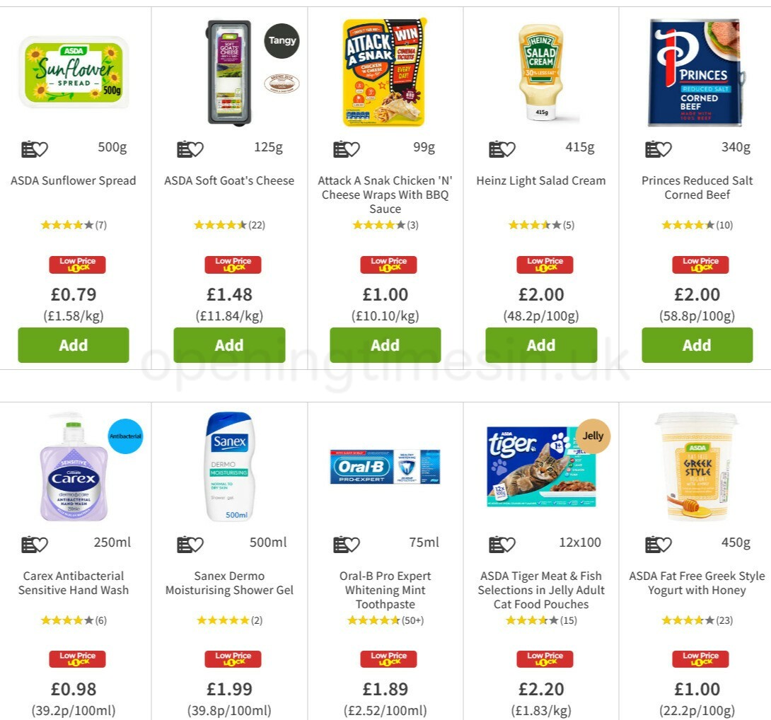 ASDA Offers from 14 May