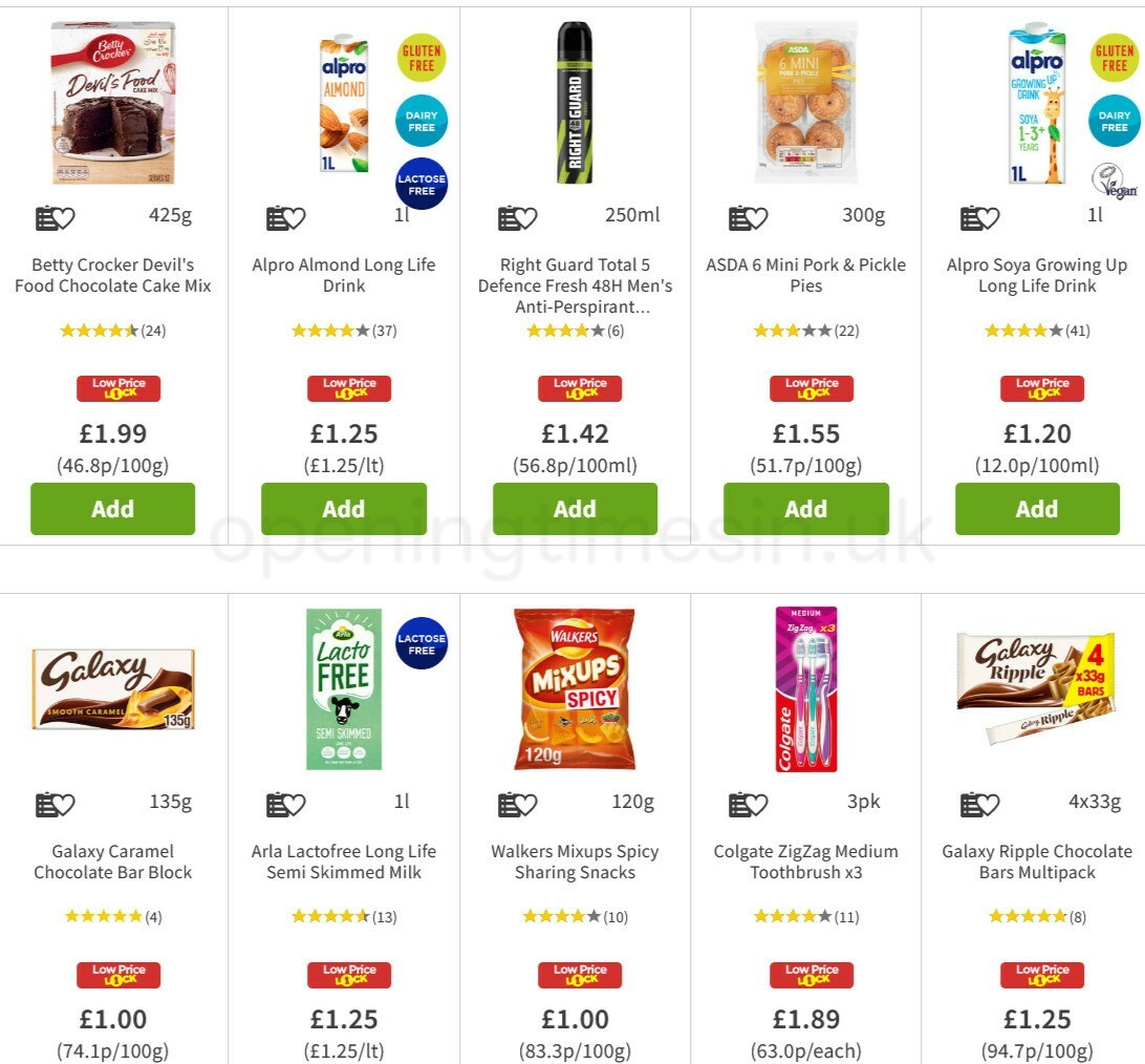 ASDA Offers from 14 May