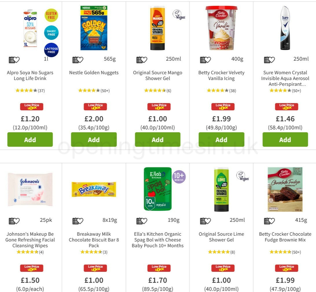 ASDA Offers from 14 May