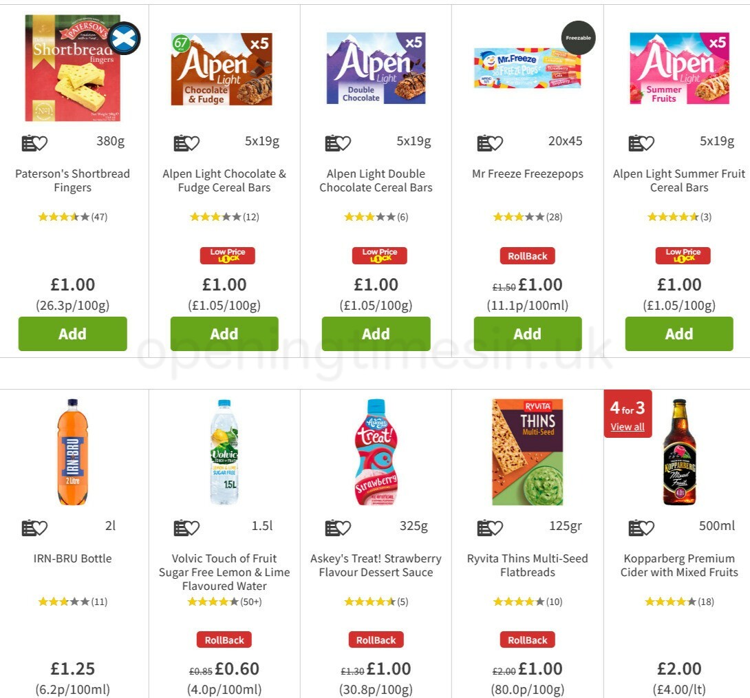 ASDA Offers from 14 May