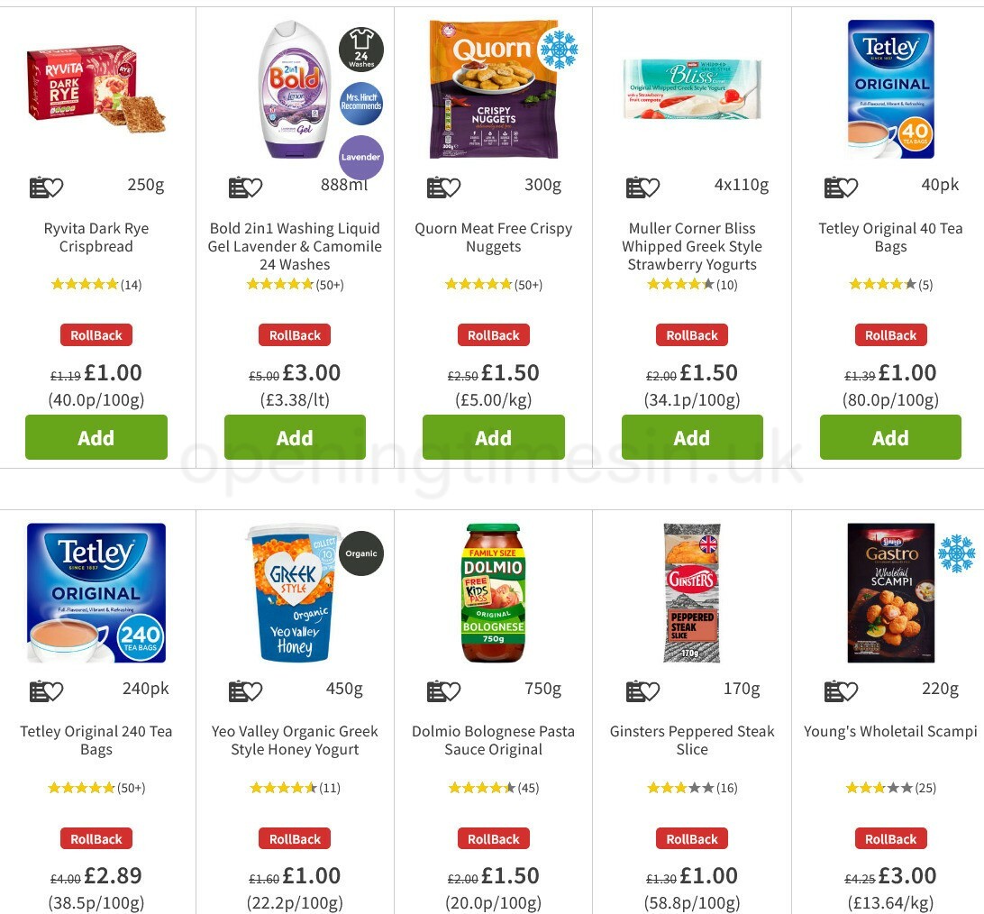 ASDA Offers from 21 May