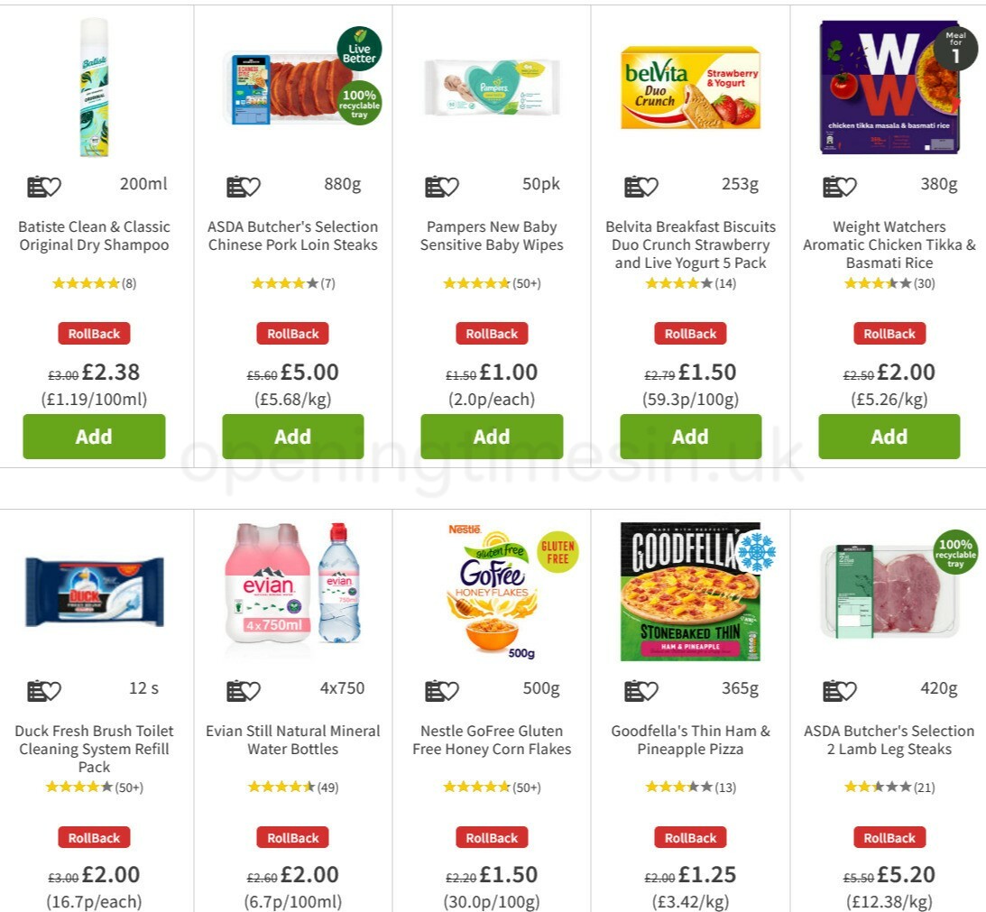 ASDA Offers from 21 May