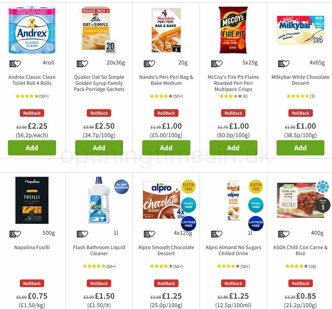 ASDA Offers from 23 July