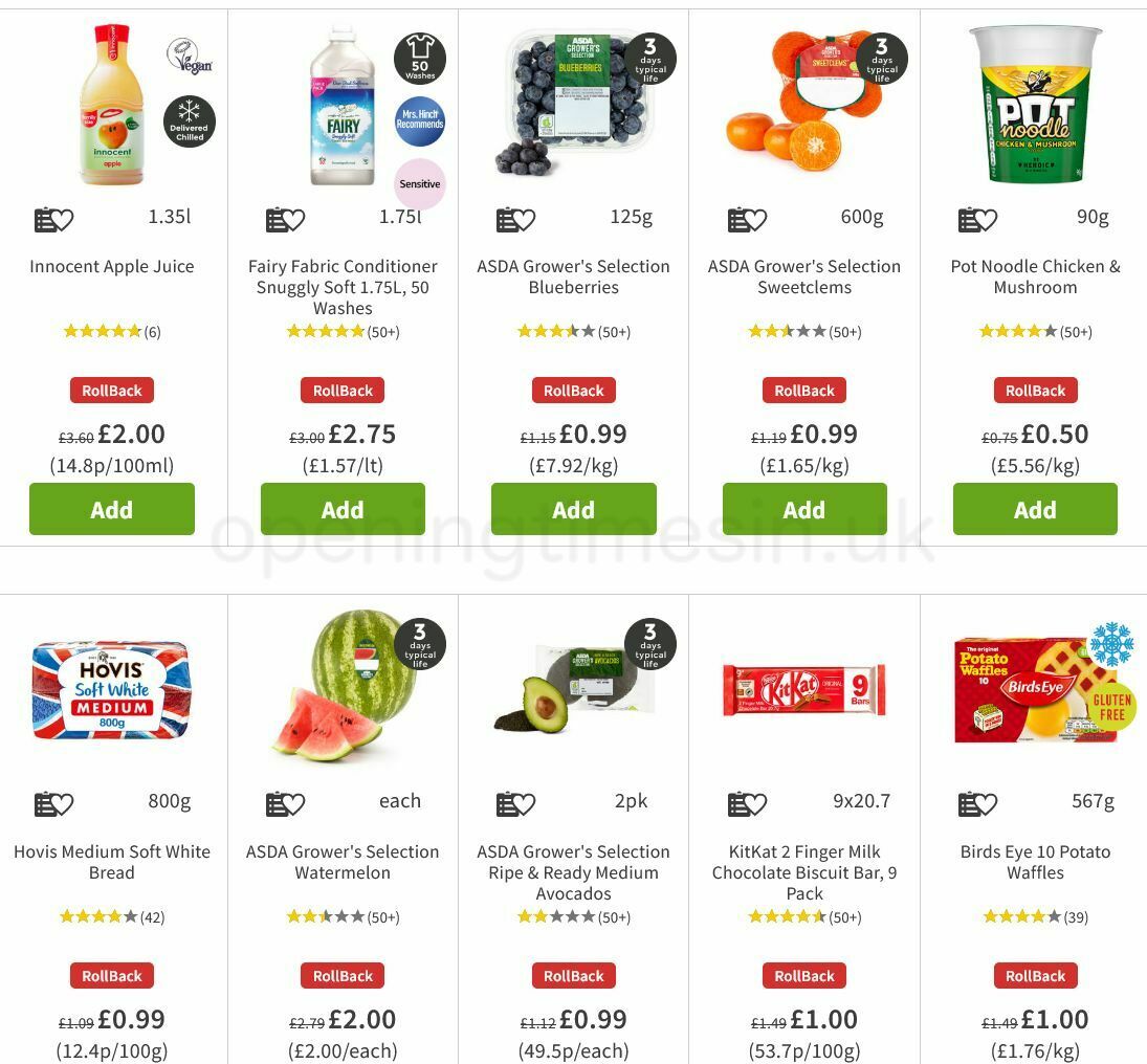 ASDA Offers from 23 July