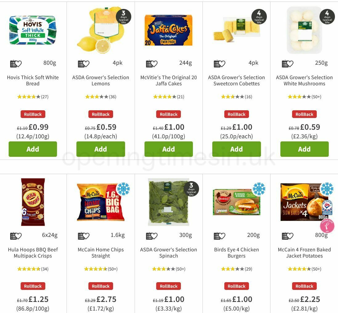 ASDA Offers from 23 July