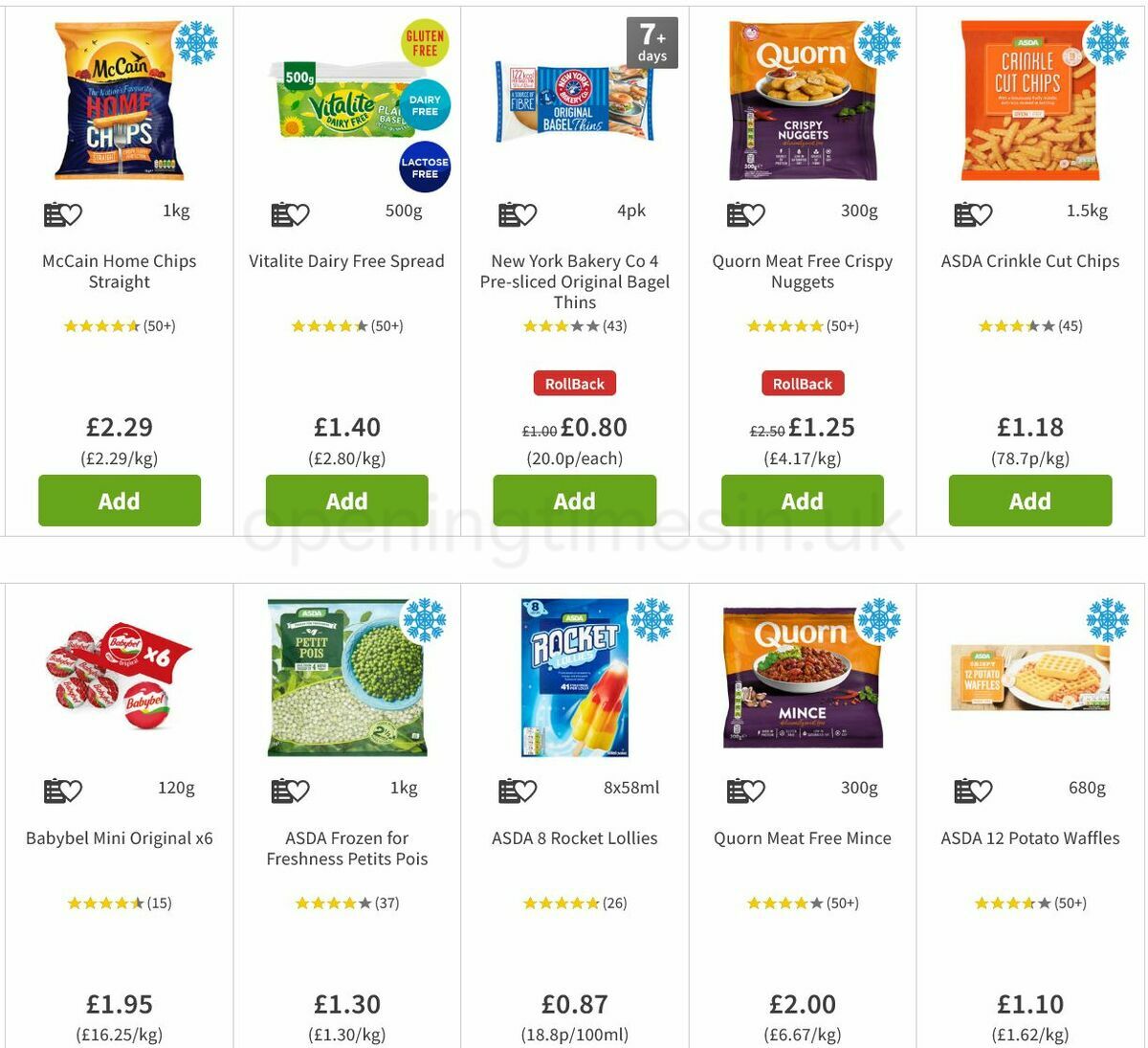 ASDA Back to School Offers from 19 August