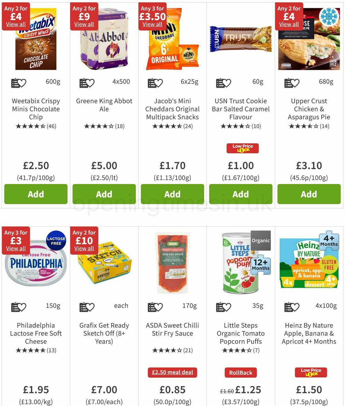 ASDA Offers from 11 March