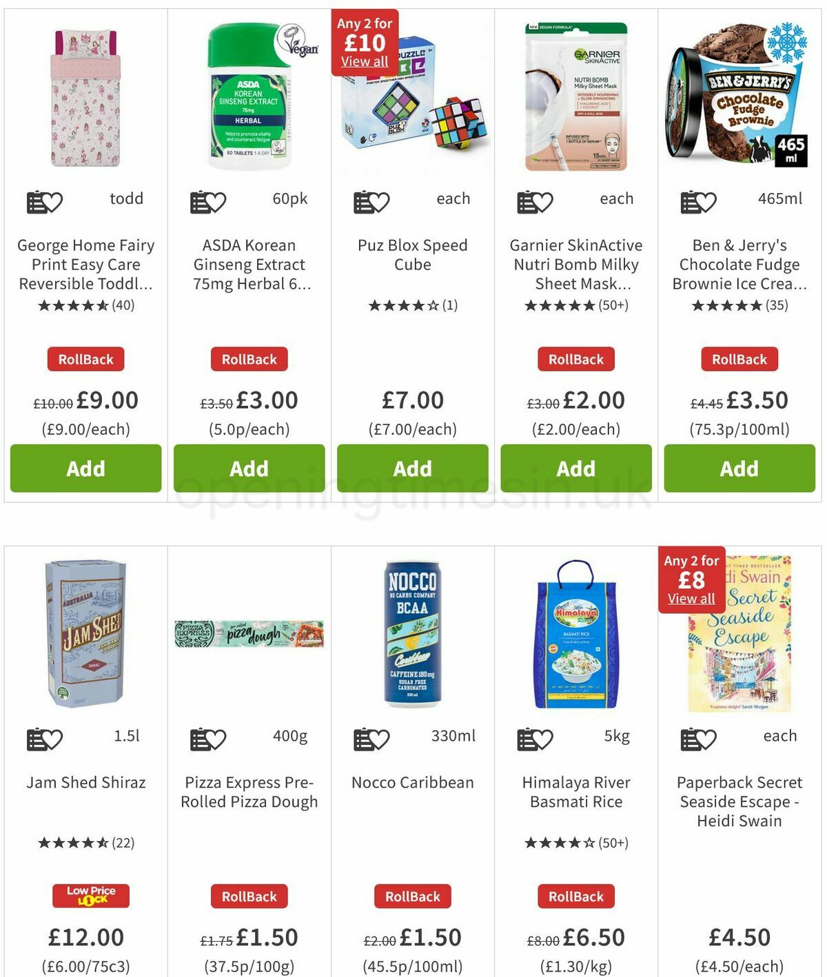 ASDA Offers from 11 March