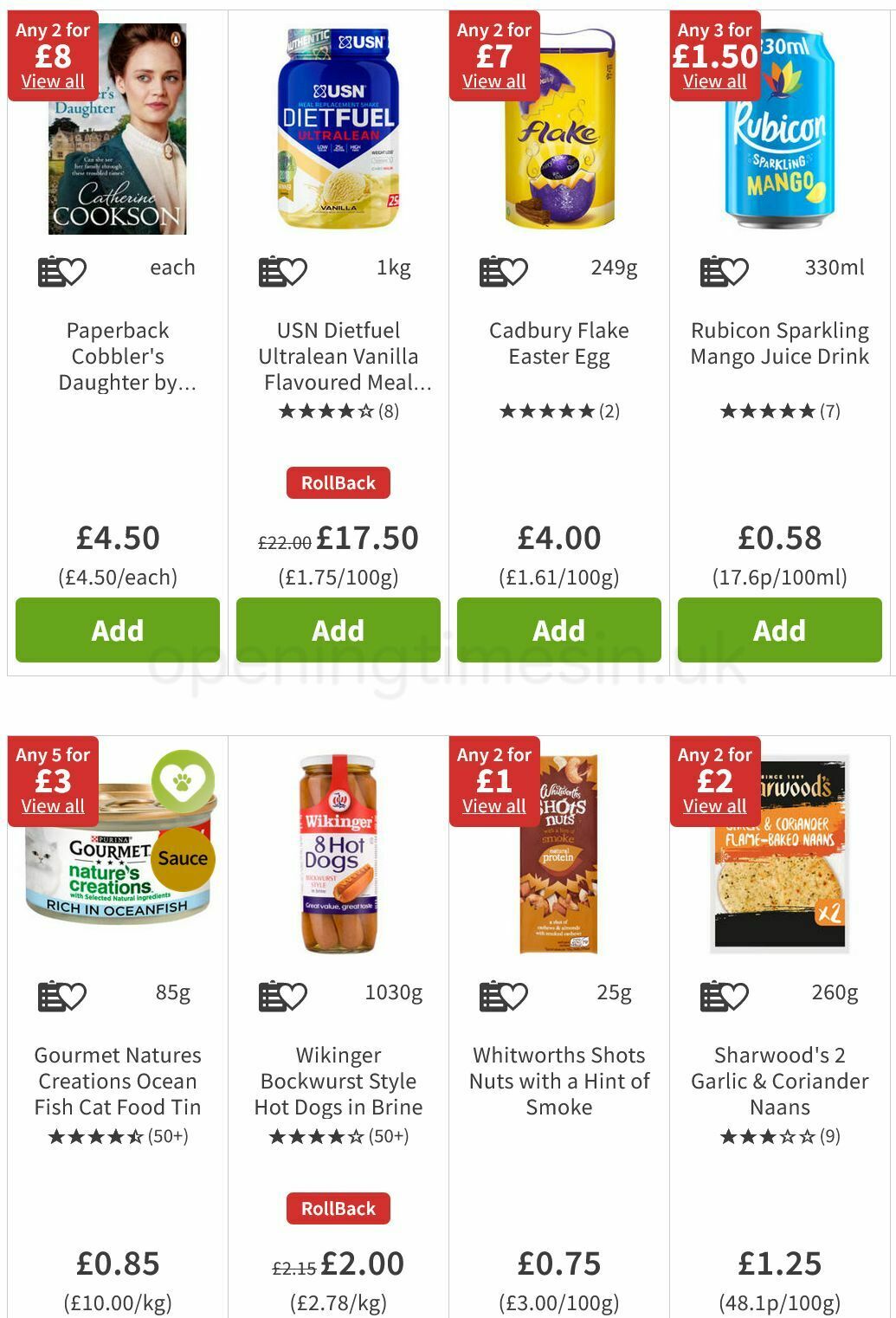 ASDA Offers from 11 March