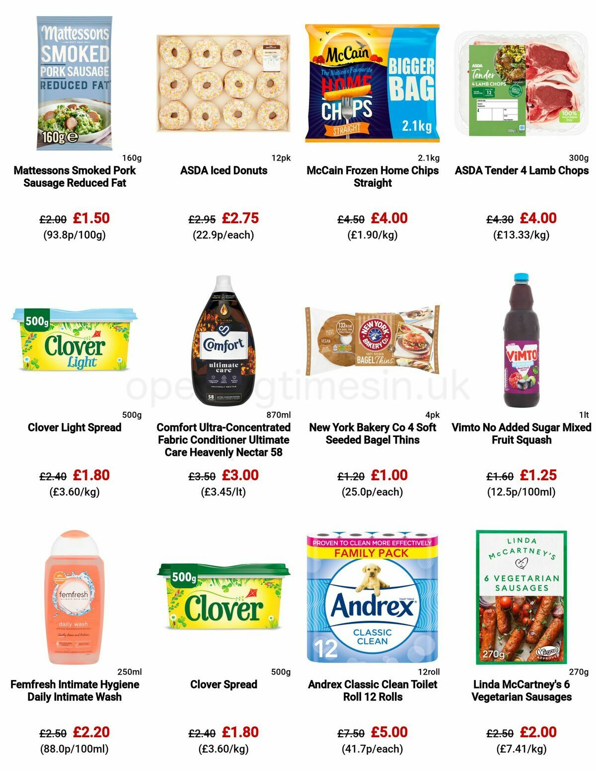 ASDA Offers from 29 July