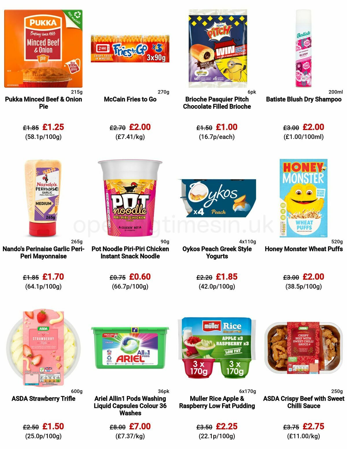 ASDA Offers from 29 July