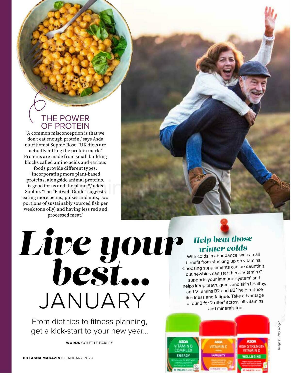 ASDA Magazine January Offers from 1 January