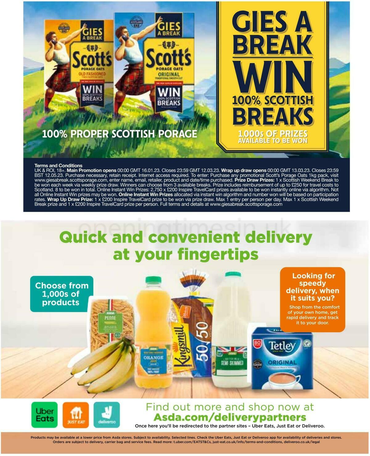 ASDA Magazine January Offers from 1 January