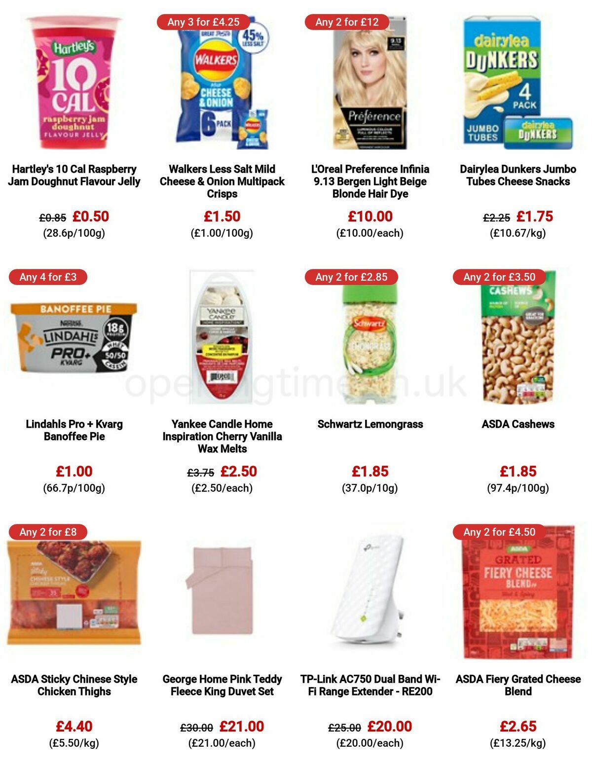 ASDA Offers from 20 January